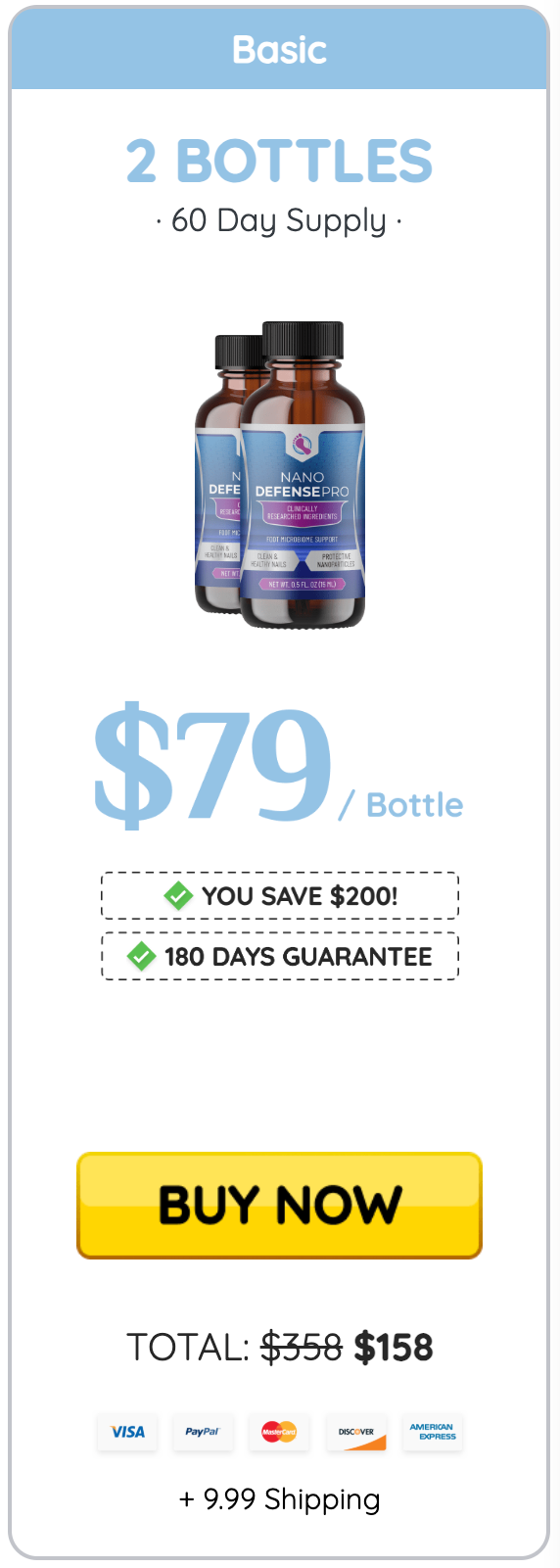 NanoDefense Pro Buy 1 Bottle
